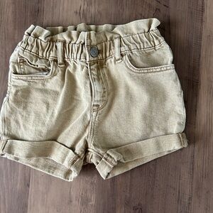 GAP Tan Relaxed Fit Shorts with Elastic Waistband